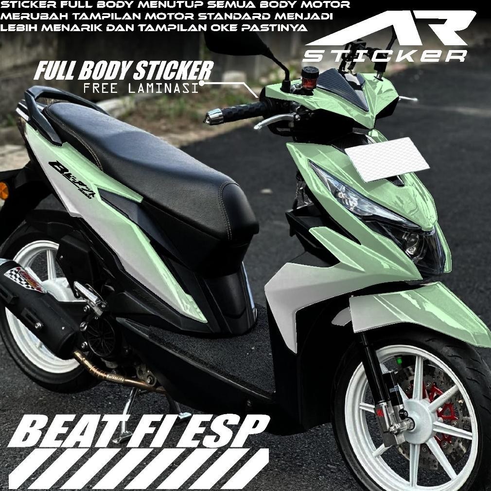 (COD) Decal Sticker BEAT ESP  2016 2017 2018 2019  Stiker Beat Full body Desain GRADASI