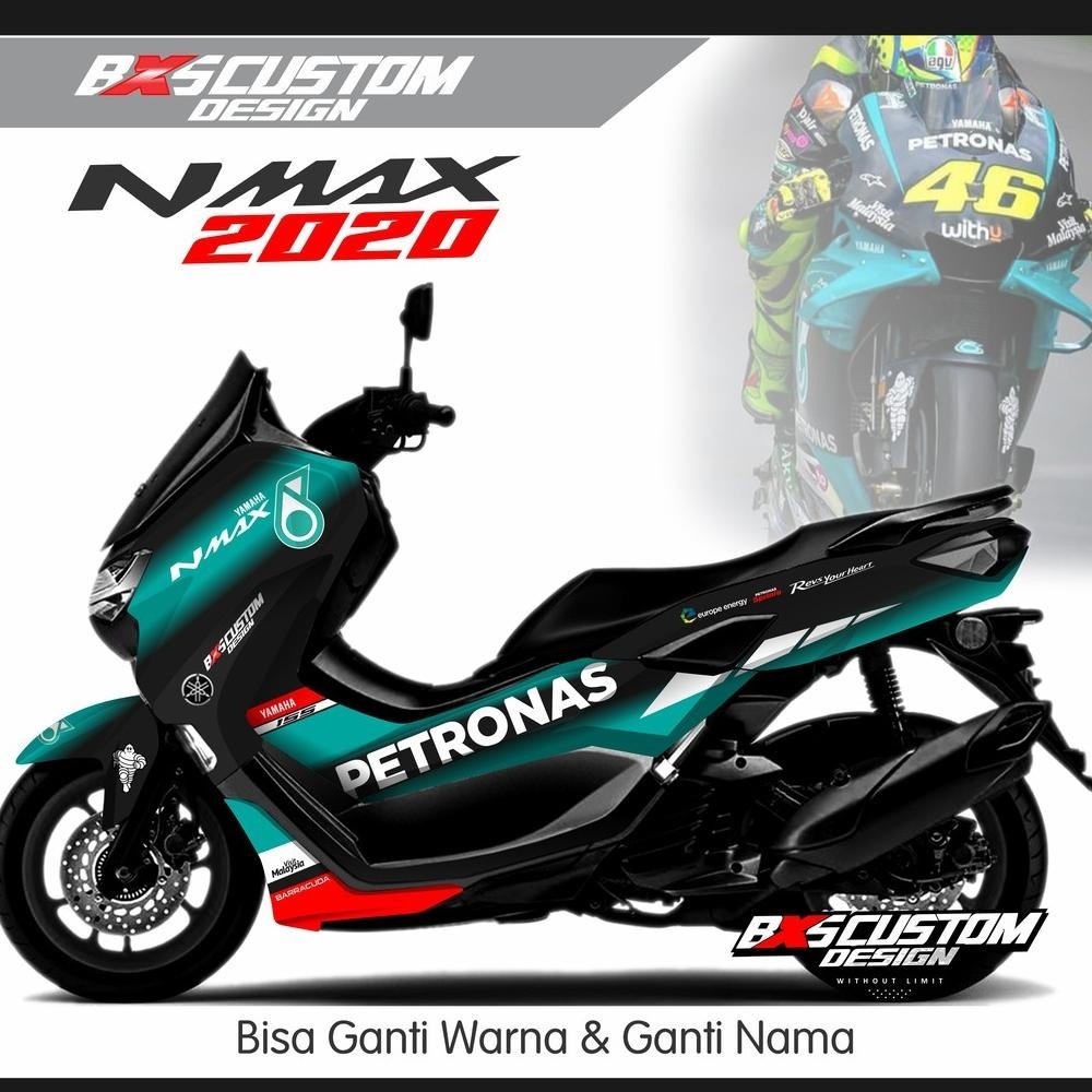 DECAL FULL NMAX LIVERY PETRONAS