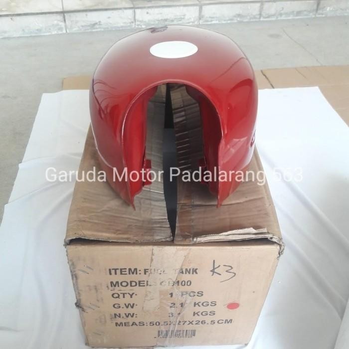 Tangki CB100 Warna Merah Import Premium
