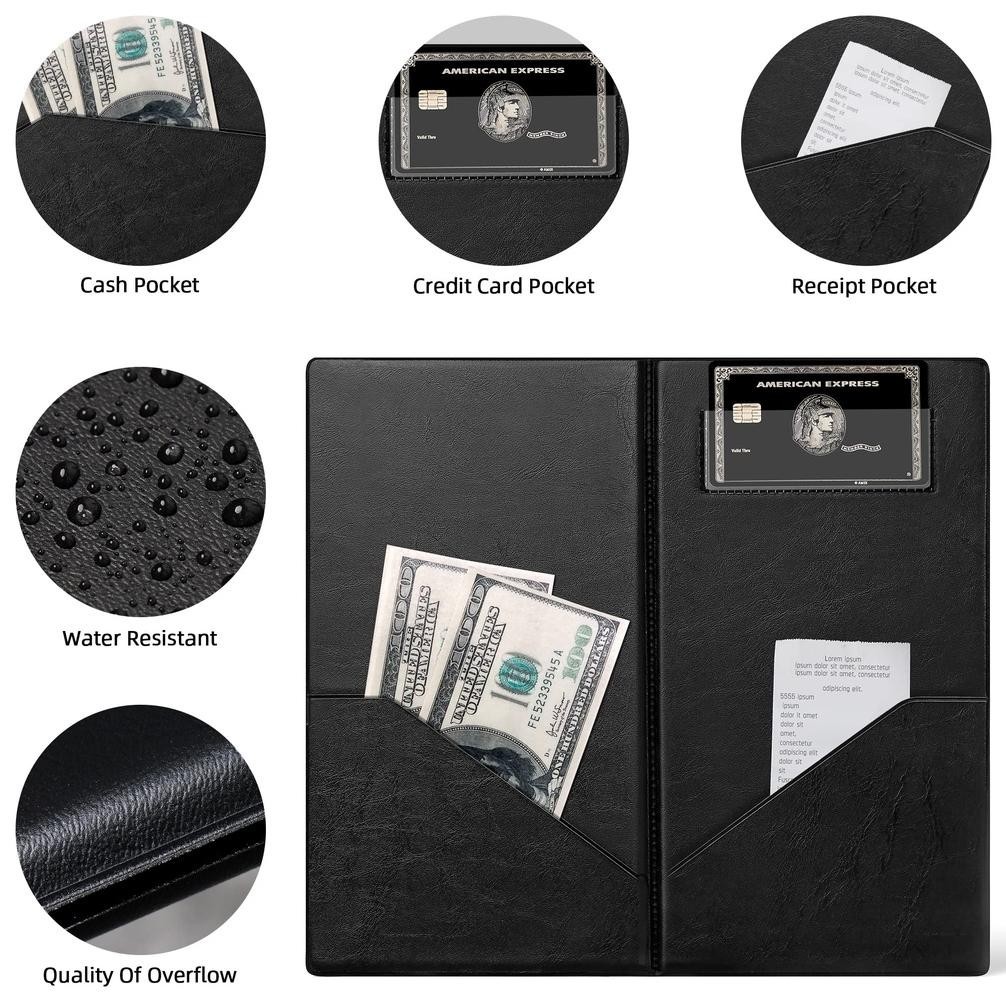 

Big Sale Bill Cover Restoran Kualitas Tinggi / Bill Holder / Cover Bill / Bill Resto - Hitam Termurah