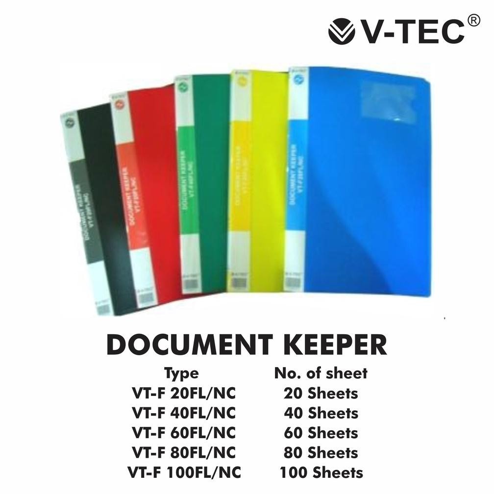 

Diskon 6.6 V-Tec Document Keeper Vt-F40Fl/Nc Folio Warna Campur Bisa Cod