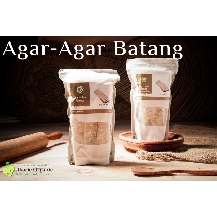 

AGAR-AGAR BATANG IKARIE ORGANIC AGAR-AGAR HALAL NATURAL K01