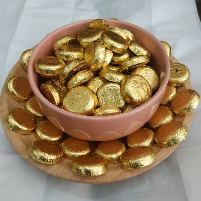 

Coklat coin emas 250g K01