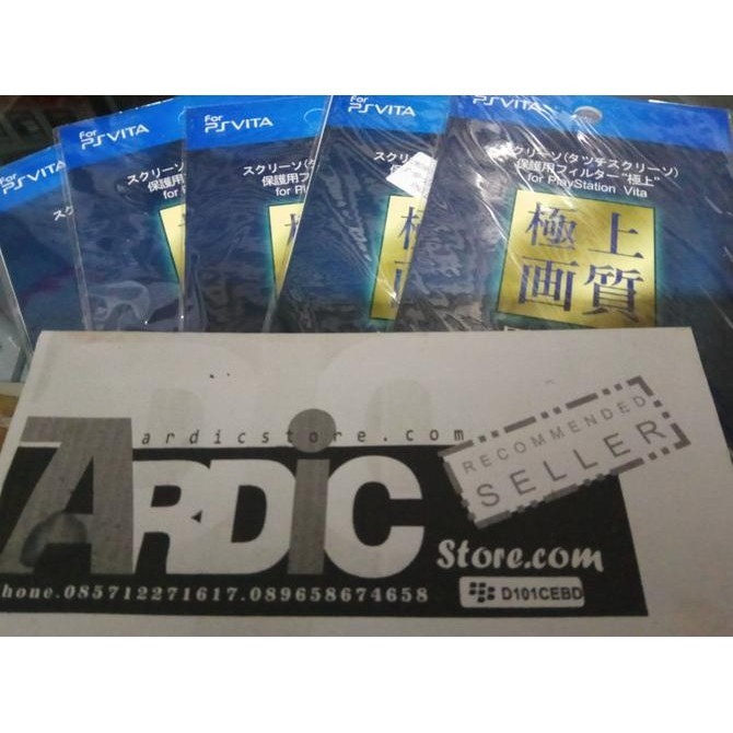 Screenguard Pelindung LCD Psv Ps vita Fat Slim 1000 2000
