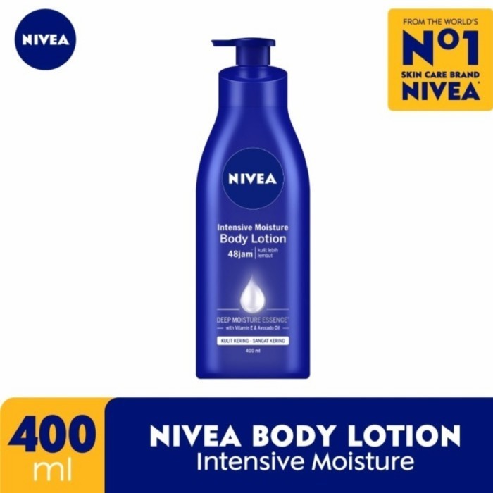 Nivea Body Intensive Lotion 400Ml - Peratan Tubuh Untuk Kulit Kering