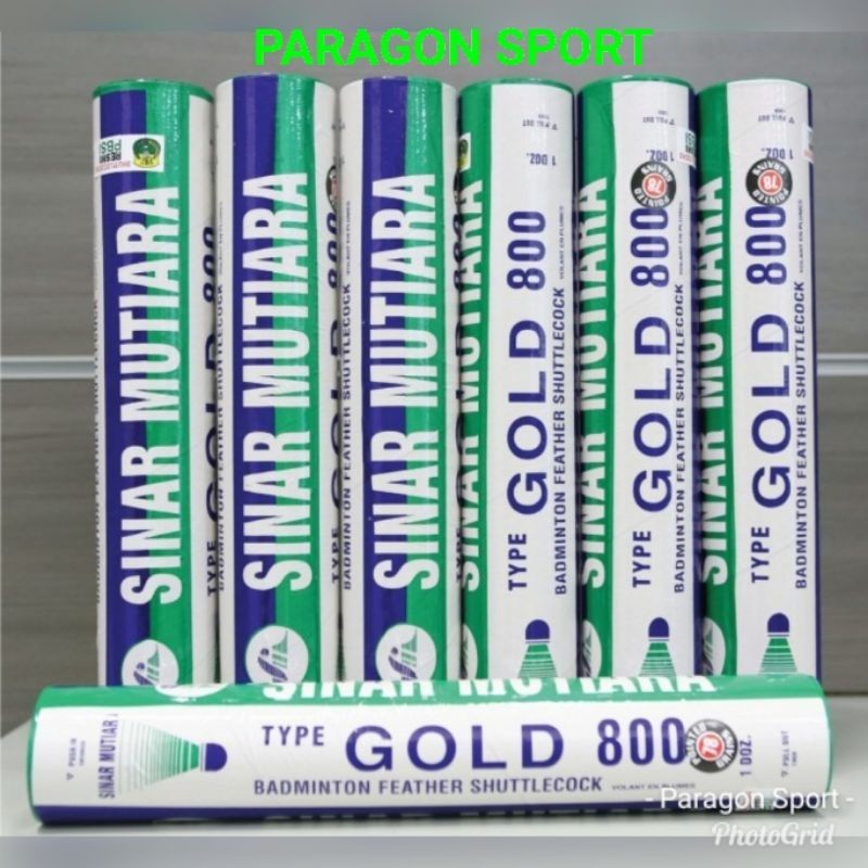 Shuttlecock Sinar Mutiara Gold 800 / Kok bulutangkis Sinar Mutiara Gold 800