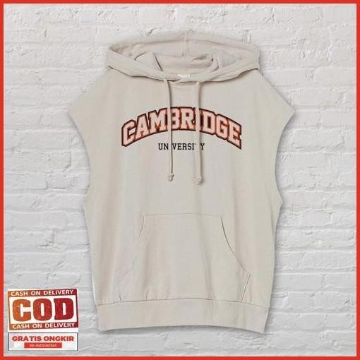Bisa Cod Cambridge University Hoodie Pria Kekinian / Hoodie Pria Tebal Promo Hemat