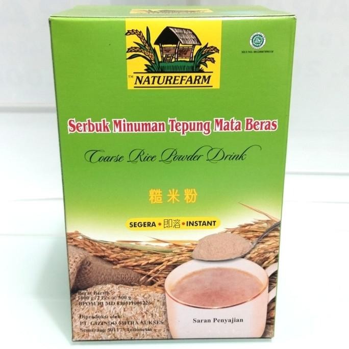 

Tepung Mata Beras Bekatul Serbuk Minuman Coarse Rice Powder Drink 1 Kg