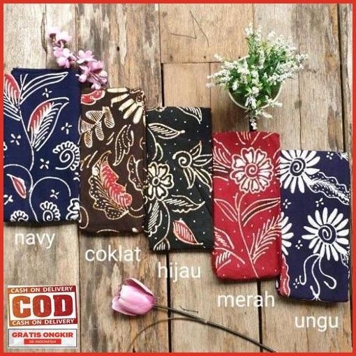 Extra Sarung Batik Madura Wanita Cewek Original Asli Untuk Kain Bawahan Kebaya Murah Belum Dijahit G