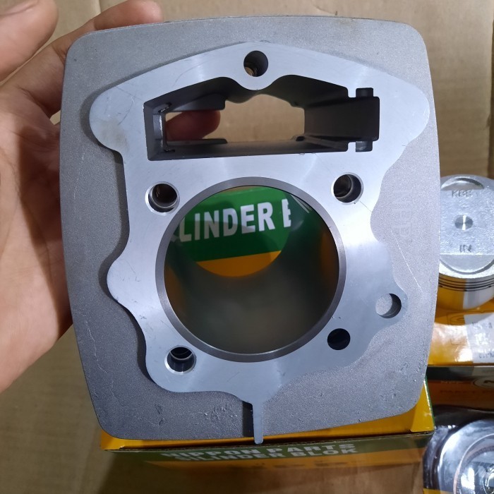 Blok Block Seher Cylinder Komplit Set Piston Kit Honda Tiger Kcn Npp
