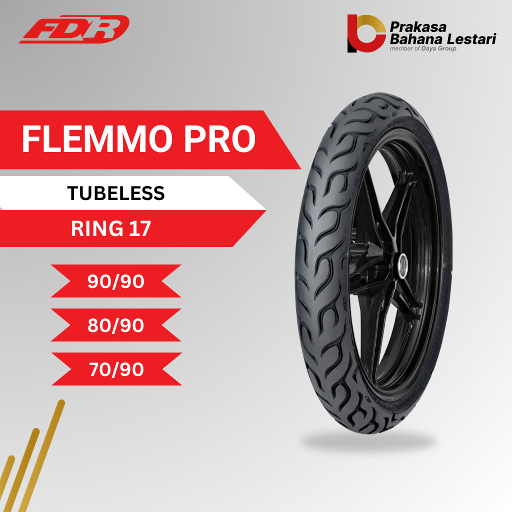 FDR TL FLEMMO PRO Ring 17 Ban Motor Tubeless