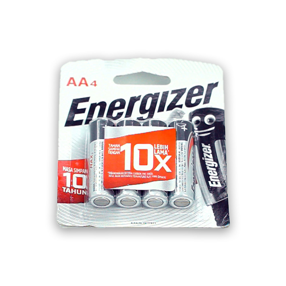 

Baterai Energizer Max E91 Aa Bp 4 Aa