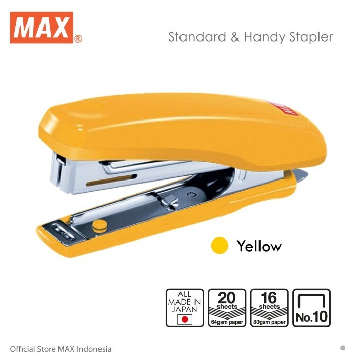 

MAX STAPLER HD-10D YELLOW