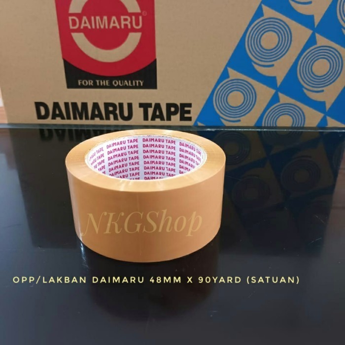 

LAKBAN DAIMARU 2INCH X 90YARD/LAKBAN BENING/LAKBAN COKLAT (SATUAN)