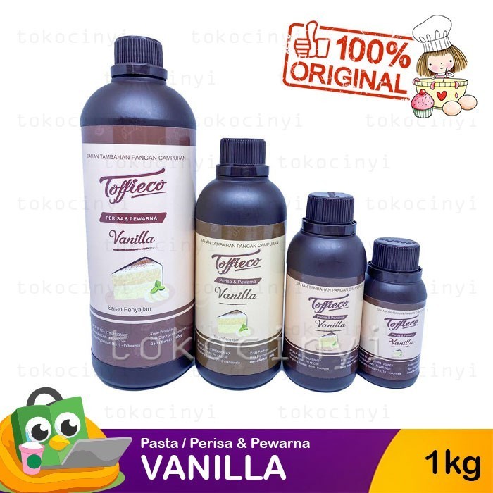 

Toffieco Pasta Perisa & Pewarna - Vanilla 1Kg