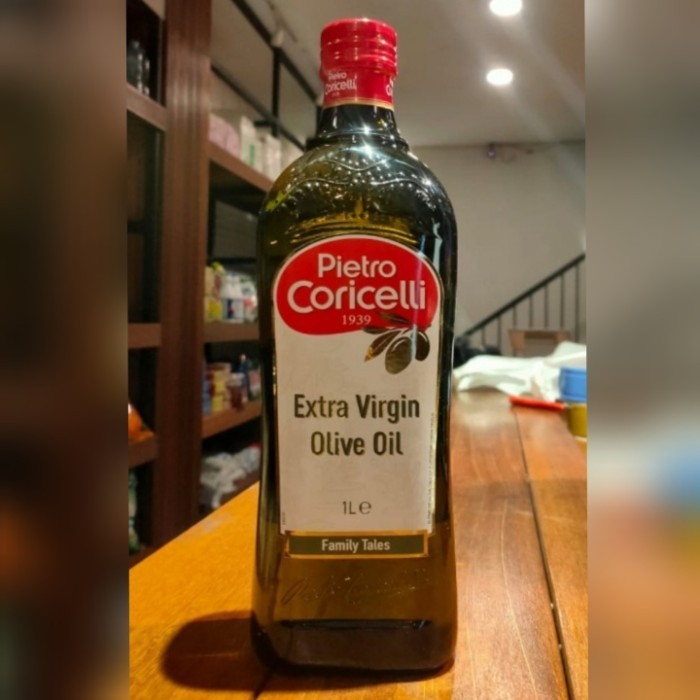 

Pietro Coricelli Extra Virgin 1L, Olive Oil Aman Dikonsumsi Langsung