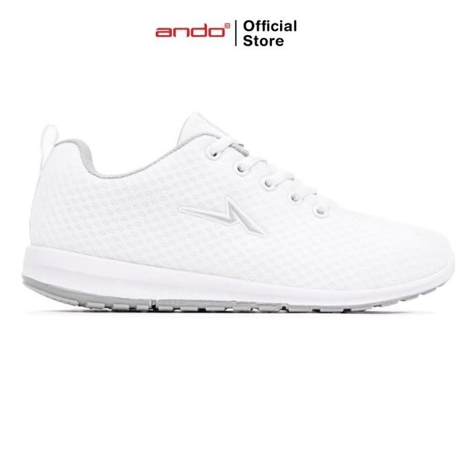 Ando Official Sepatu Sneakers Wiena Wanita Dewasa - Putih