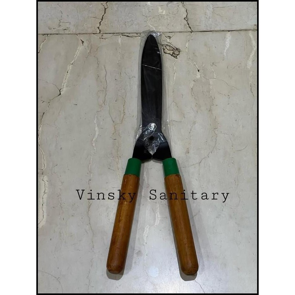 GUNTING RUMPUT GAGANG KAYU / GUNTING RUMPUT PAGAR GAGANG KAYU ORIGINAL
