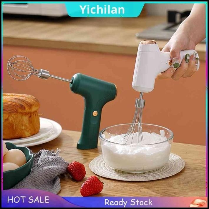 MIXER PENGOCOK TELUR / KRIM KUE ELEKTRIK MINI OTOMATIS