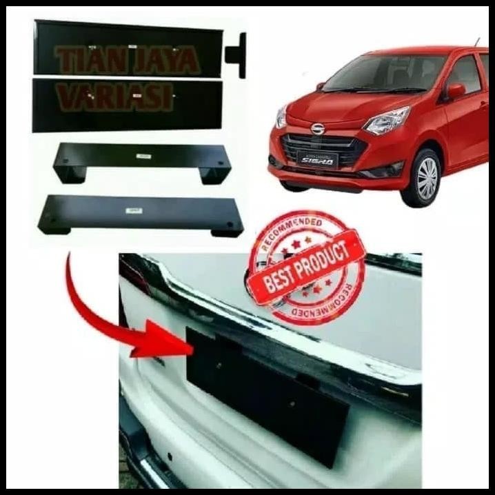 TATAKAN DUDUKAN PLAT NOMOR MOBIL MODEL PEJABAT FOR DAIHATSU SIGRA
