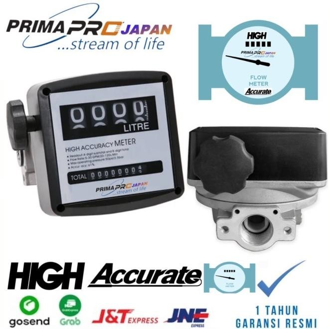 Flow Meter Solar 1 Inch Flow Meter Solar 4 Digit Flo Meter Solar Litre