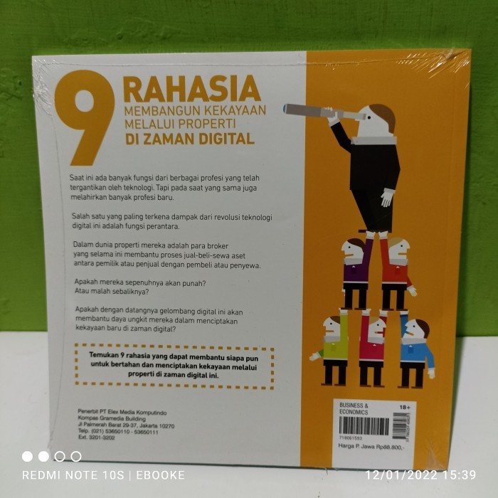 

Buku 9 Rahasia Membangun Kekayaan Melalui Properti Di Zaman Digital