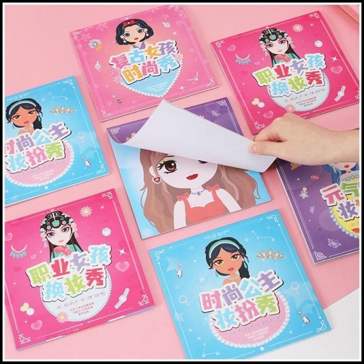 

TERMURAH MAINAN STIKER GANTI MUKA, STIKER EKSPRESI GIRL CHANGE MAKEUP STIKER !!!!!