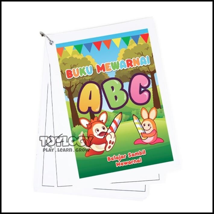 

TERMURAH MAINAN EDUKASI ANAK BUKU MEWARNAI GAMBAR ABC OYOOGY COLORING PAPER A5 !!!