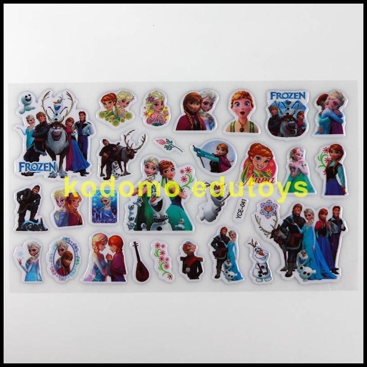 

TERBARU STICKER STIKER ANAK TIMBUL KARAKTER FROZEN 2601 !!!