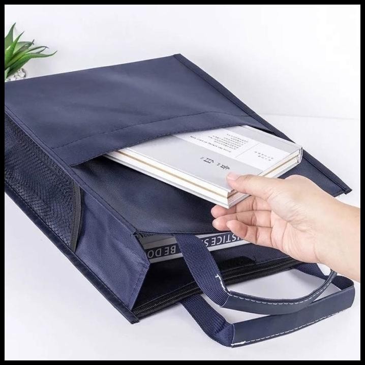 

DISKON A4 DOCUMENT BAG FILE MAP BUKU ORGANIZER TAS BELANJA KANTONG SPUNBOND !!!!!!