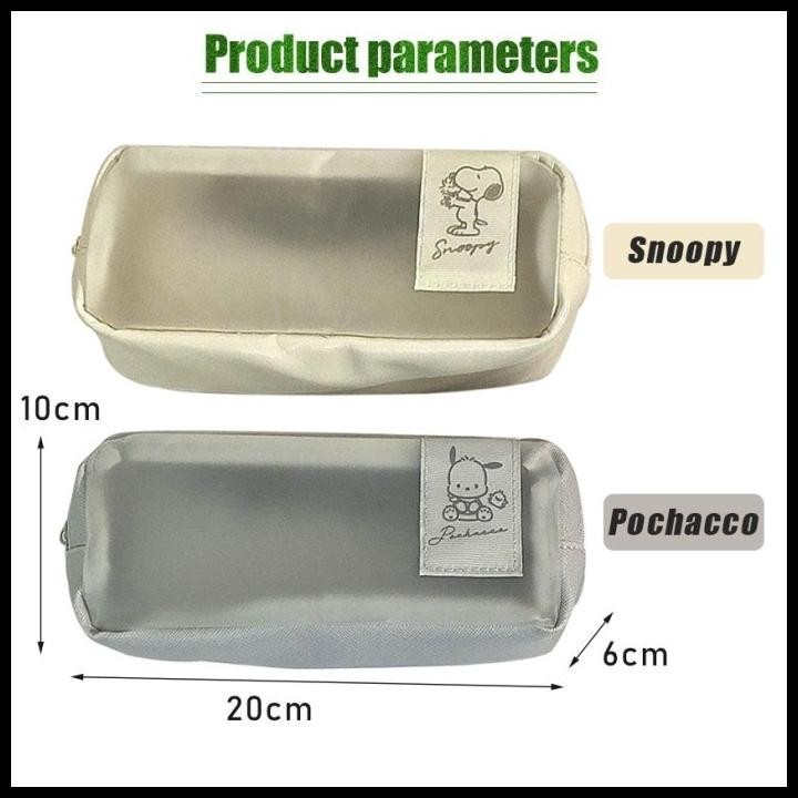 

HOT DEAL SNOOPY&PACHA CUTE LARGE CAPACITY PENCIL CASE/PENSIL POUCH/KOTAK PENSIL !!