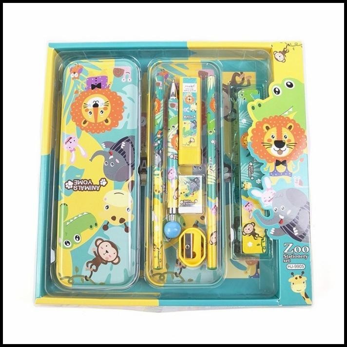 

TERMURAH KOTAK PENSIL ANAK SET 7IN1 / KOTAK PENSIL KARAKTER MURAH / ALAT TULIS !!!!