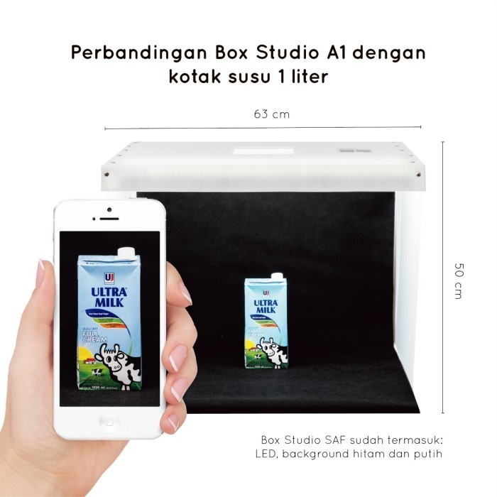 Saf Studio Mini Box Photo Ukuran A1