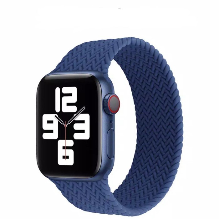 STRAP APPLE WATCH SE 6 5 4 3 SOLO LOOP BRAIDED IWATCH SILICONE