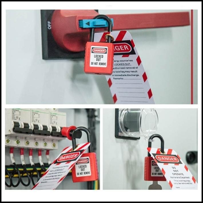 

TERMURAH SECURITY TAGOUT TAG SAFETY DO-NOT-OPERATE REMARK CARD LABEL !!