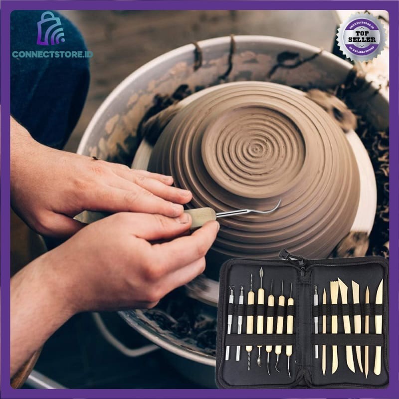 

Peralatan Set Pisau Ukir 14 In 1 - Hitam