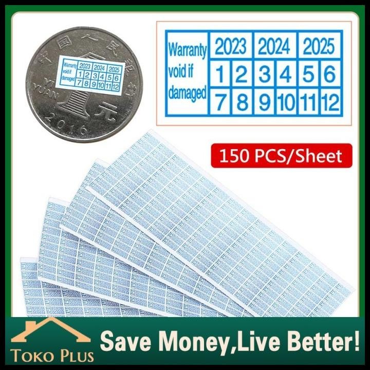

GRATIS ONGKIR 150PCS 2023-2025 STICKER SEGEL GARANSI / LABEL PELINDUNG GARANSI RUSAK !!!!!!!
