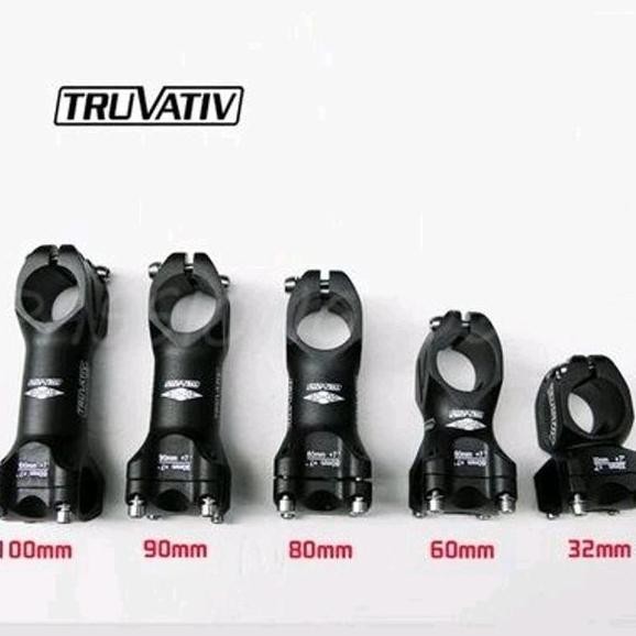 Premium Stem Sepeda 60 70 80 90 100 Mm 7 Derajat 6 7 8 9 10 Cm Mtb Balap Wake Xc Over Size 31.8 31 8