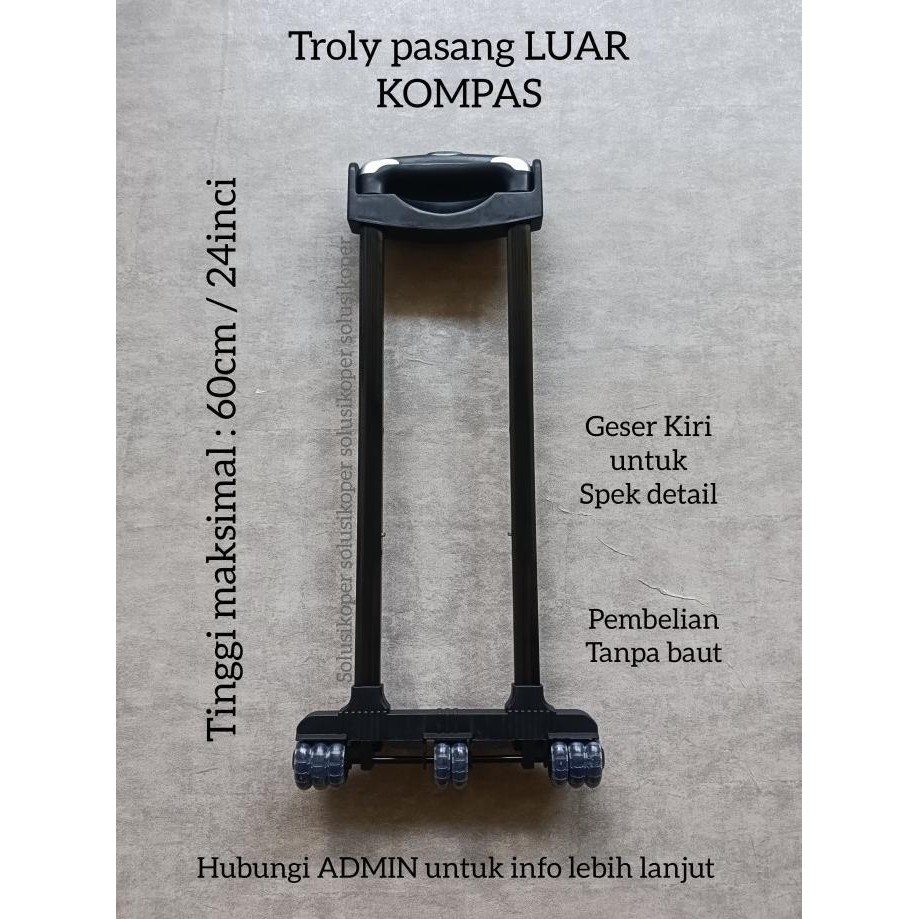 troly koper roda koper troly koper polo troli koper