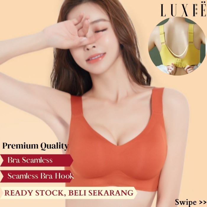 Bra Seamless Kait Push Up Tanpa Kawat Bra Zero Feel Wanita