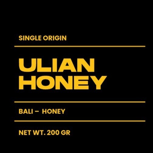 

Bali Kintamani Ulian Honey (Arabica Specialty Coffee)