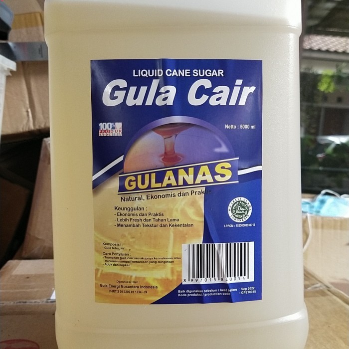 

Gula Cair Gulanas 5 Liter - Adelineez