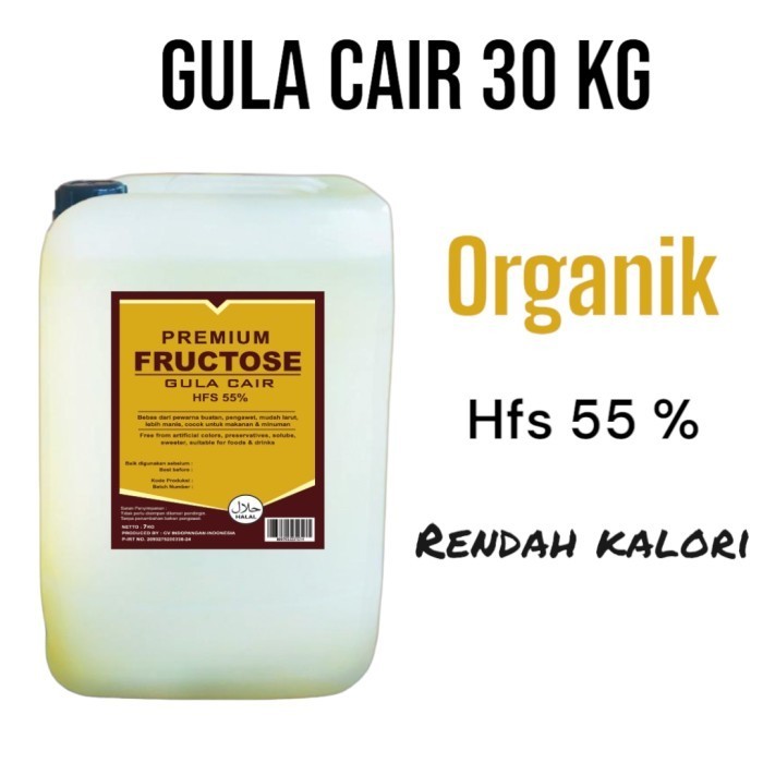 

Gula Cair / Gula Fructose / Gula Cair 30Kg - Adelineez