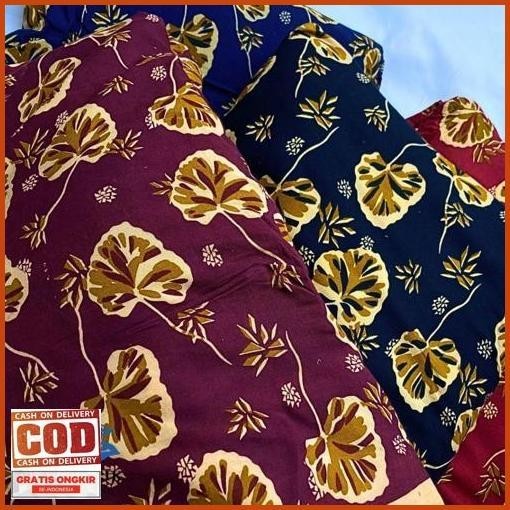 Baru Kain Katun Korea Rayon Silky Viscose Printing Motif "Indramayu" 2024 Original 100% Viscose Prem