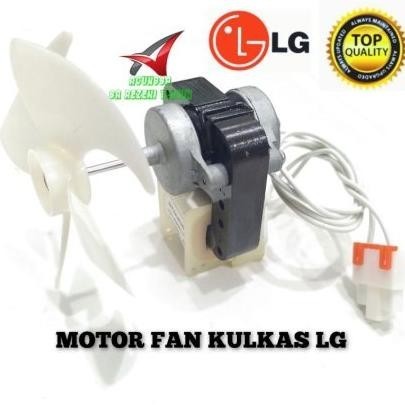 MOTOR FAN KULKAS LG + BALING KIPAS MESIN KULKAS LG 2 PINTU