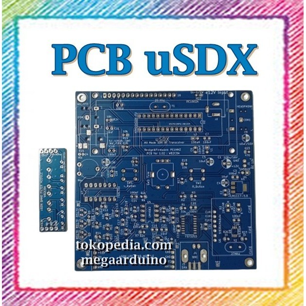 PCB USDX QCX-SDR TRANSCEIVER + MODUL LPF