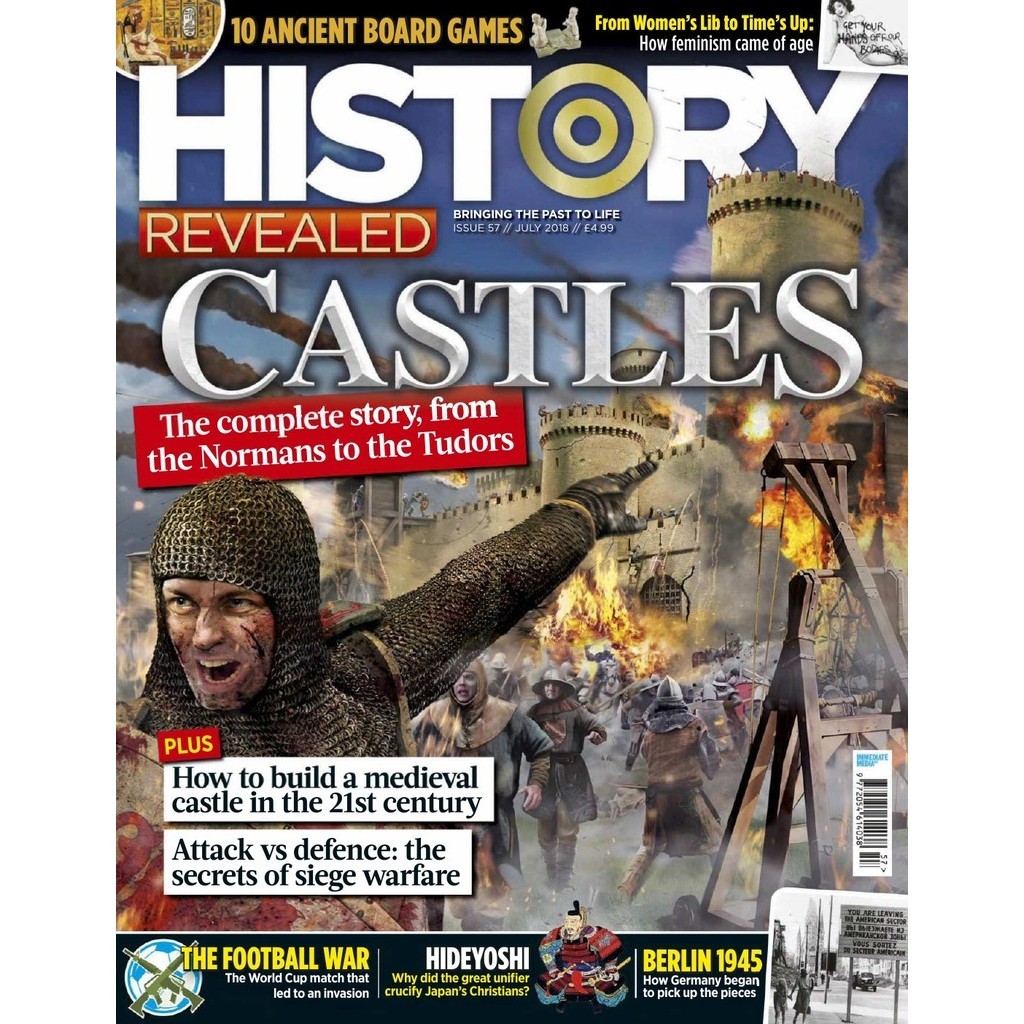

History Revealed Issue 057 - Castles - The Complete Story, from Norman to the Tudors (Sejarah / D)