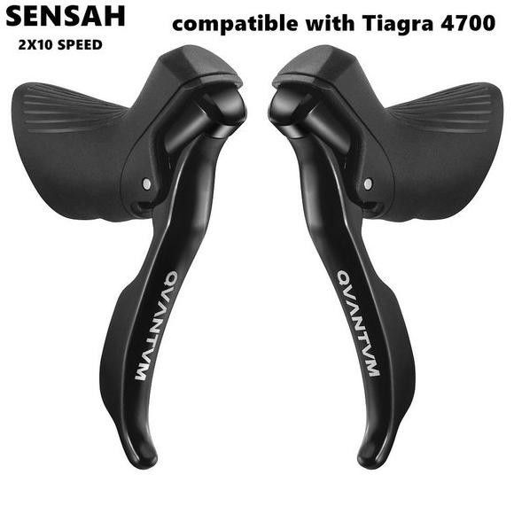 Premium Brifter Sensah Quantum 20 Speed Shifter 2 10 10Speed Kiri Kanan Sepeda Balap Lipat Roadbike 
