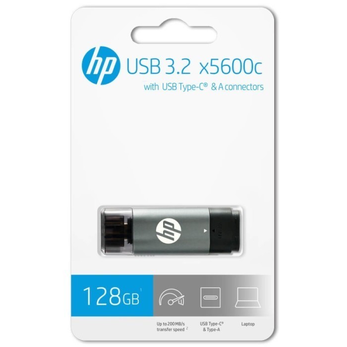 Flashdisk Otg Hp X5600C 128Gb Type-C Usb 3.2