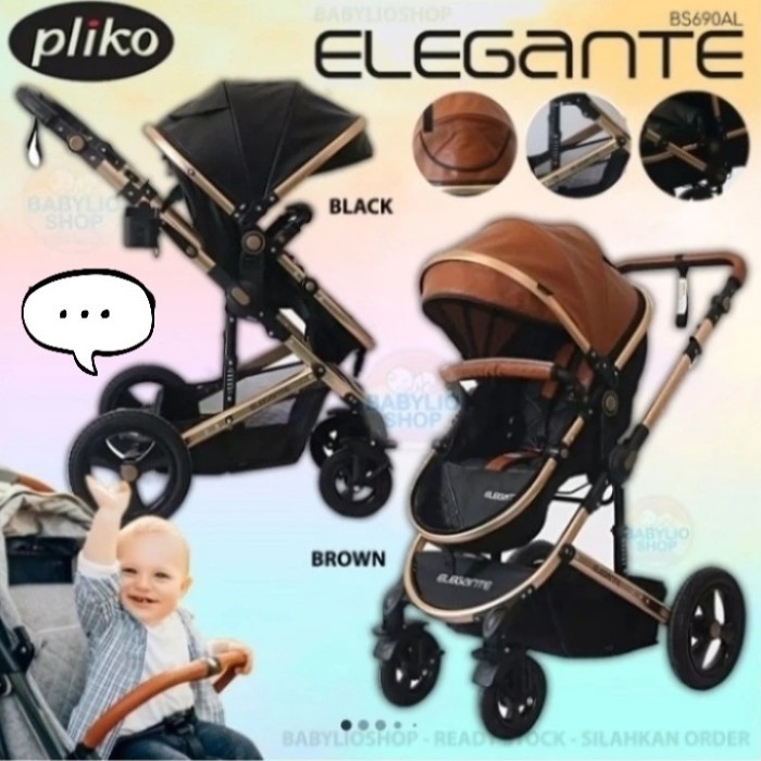 Aknam Stroller Pliko Elegante 690 Al Reversible